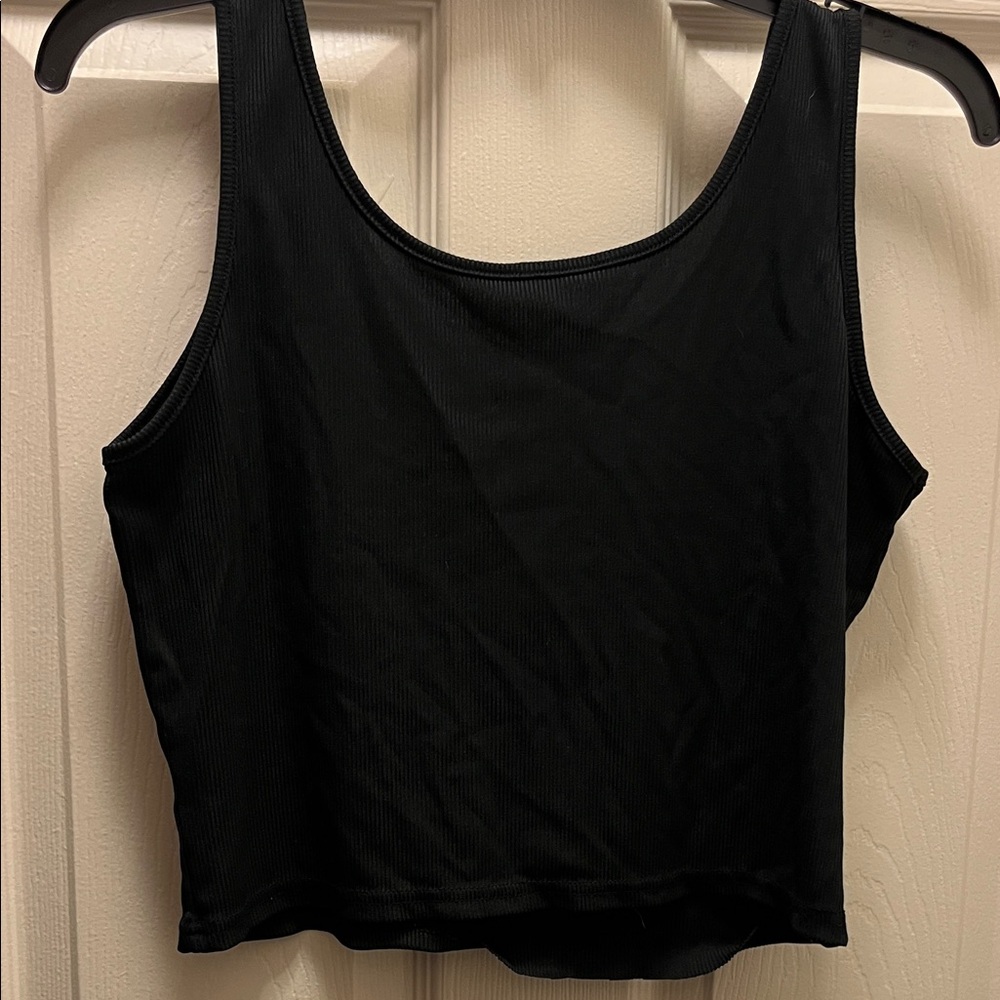 Black Sleeveless Women's Top